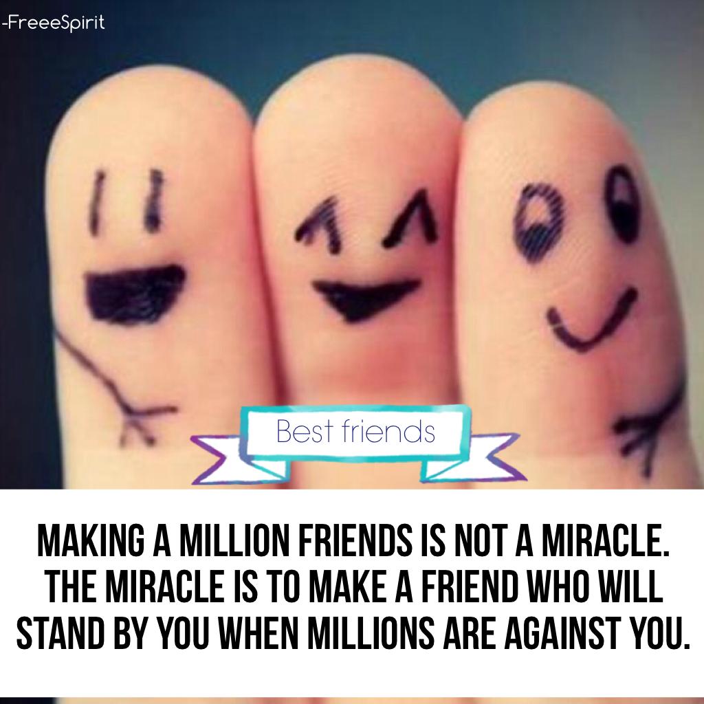 Like this pic if you can think of a friend who would stand by you no matter what. 👭👬