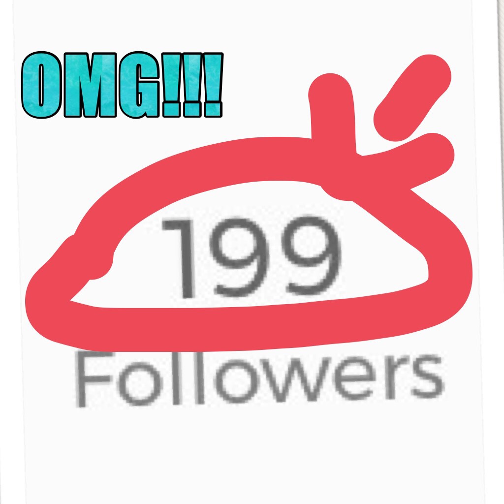 OMG!!!
If we reach to hundred I'll follow 100 ppl!