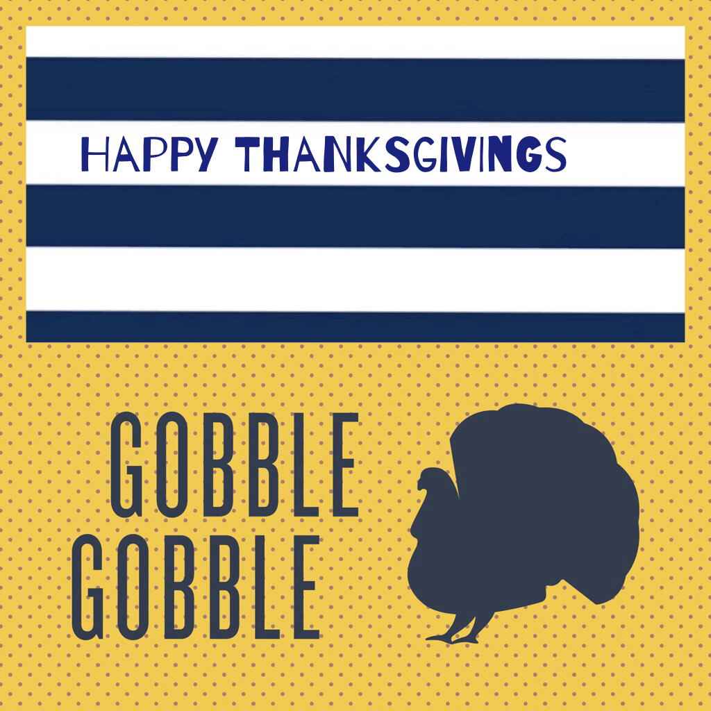 Happy thanksgivings 