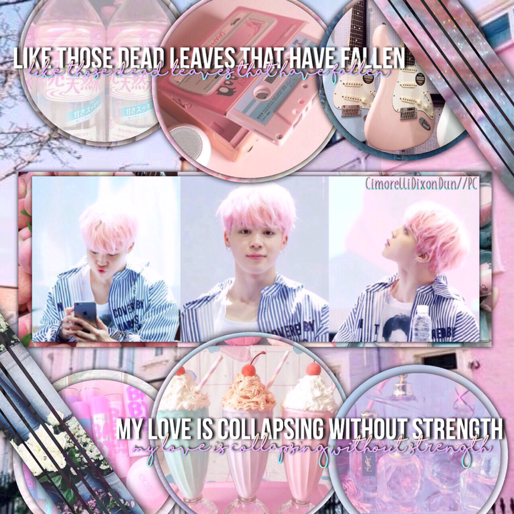 ✨💕clicky💕✨

I LOVE MY NEW THEME COMMENT BELOW WHAT YOU THINK ALSO PETITION IN COMMENTS

Lyrics featured in this edit from the English translation of Autumn Leaves by BTS and person featured in this edit is Jimin.