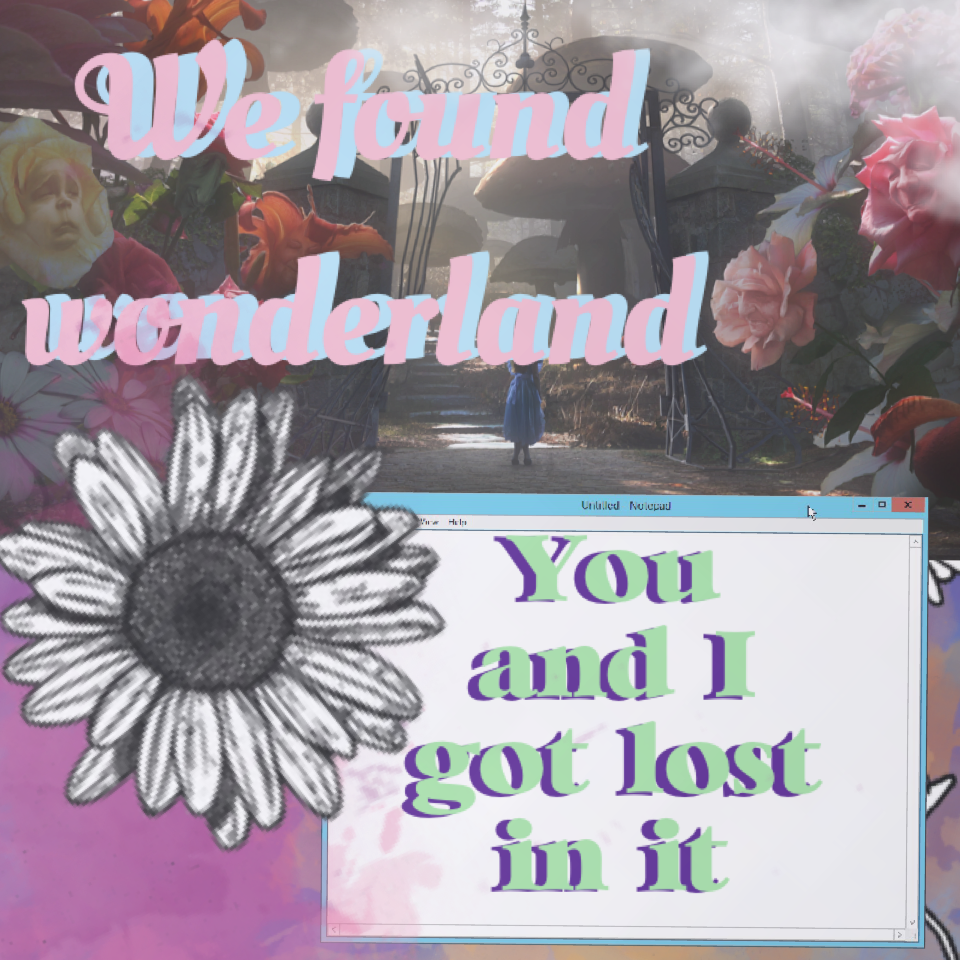 We pretended it could last forever ⭐️😊
Taylor swift 💁🏻💕
Wonderland 🌸😏 