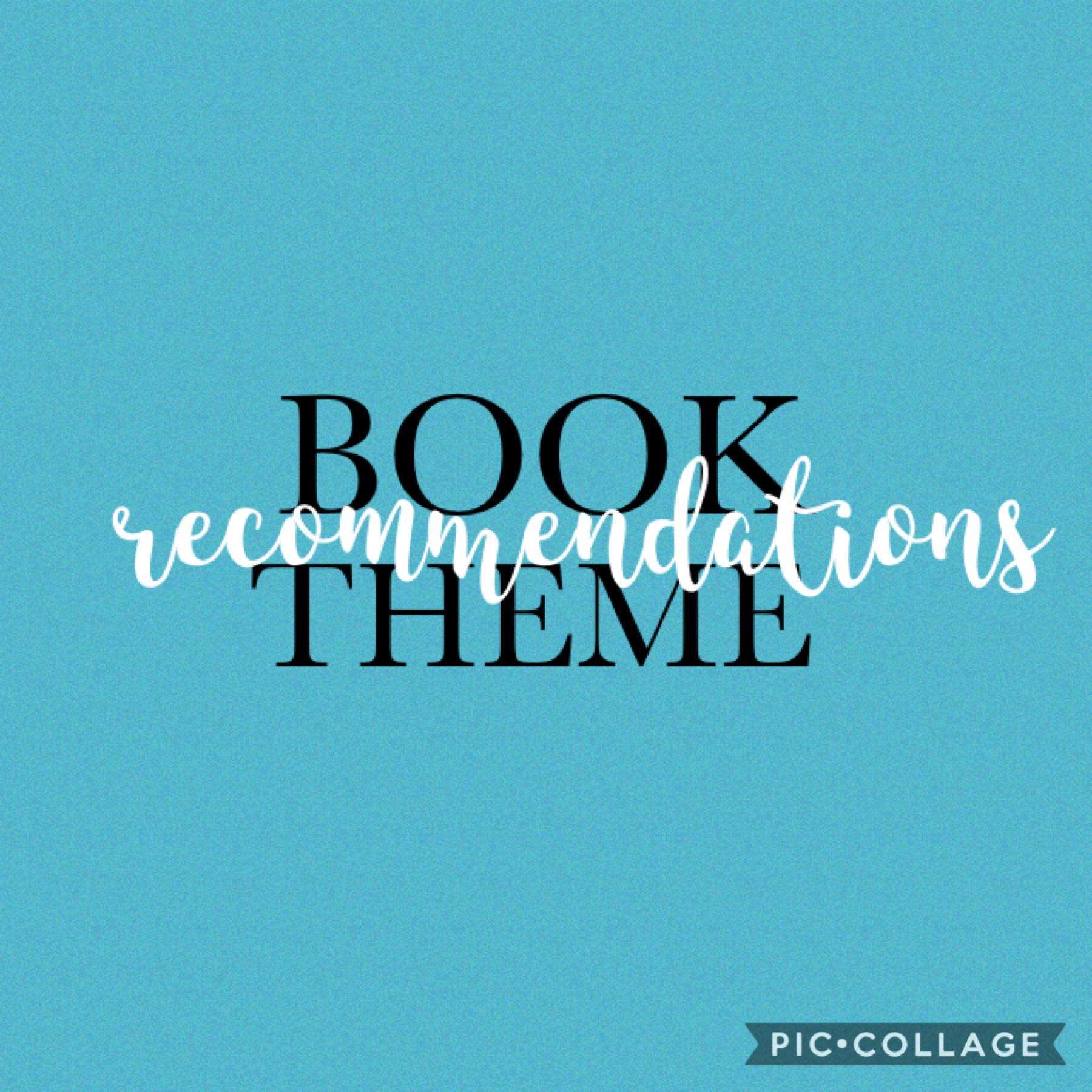 Book recommendations theme 📚💕