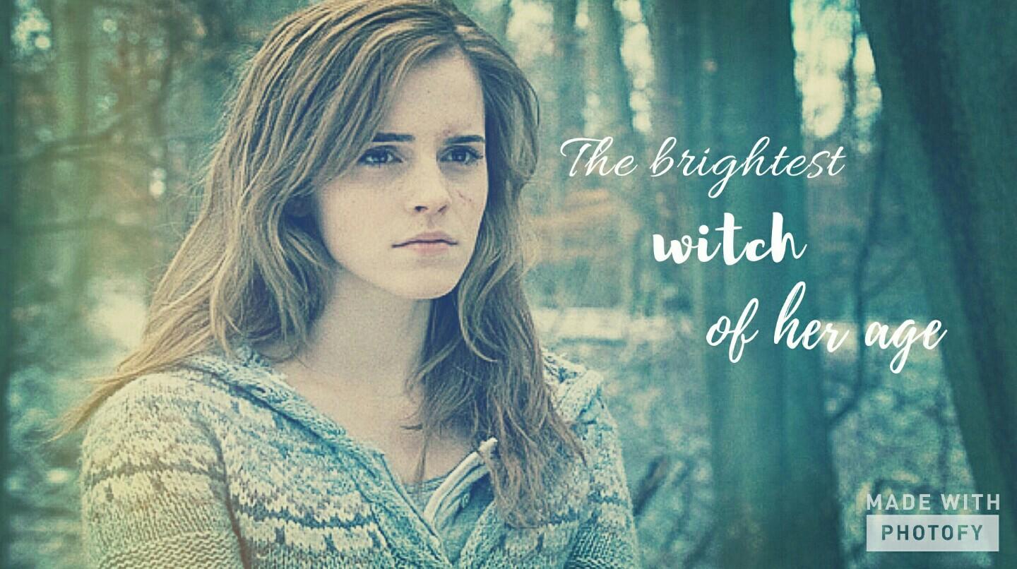 Hermione! and btw I just found a wonderful new editing app so I'll be making a lot 😀