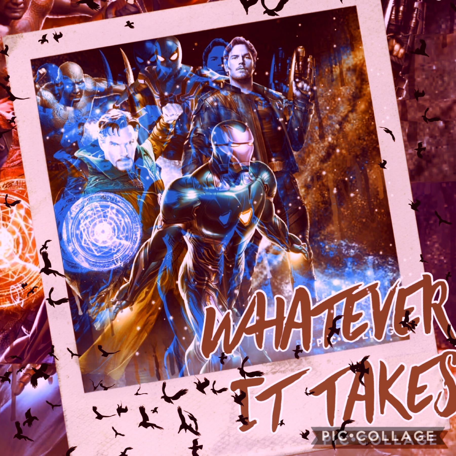 « Whatever It Takes » @marvelstudios @piccollage ✨ #ironman #doctorstrange #spiderman #starlord #drax @avengers 🙏🏼 #endgame #infinitywar ✨
