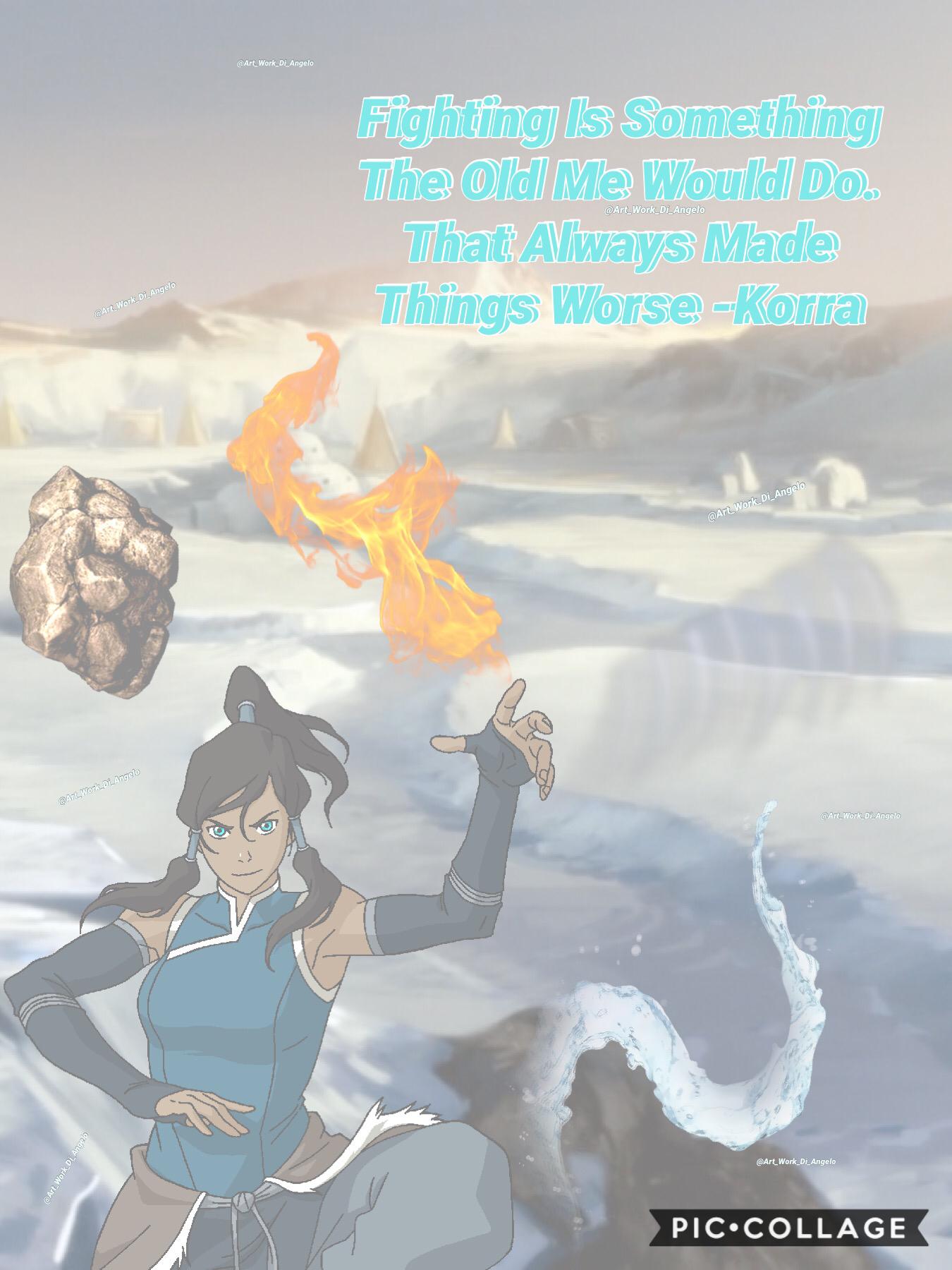 Here’s Korra!!! And happy New Years!!!!
