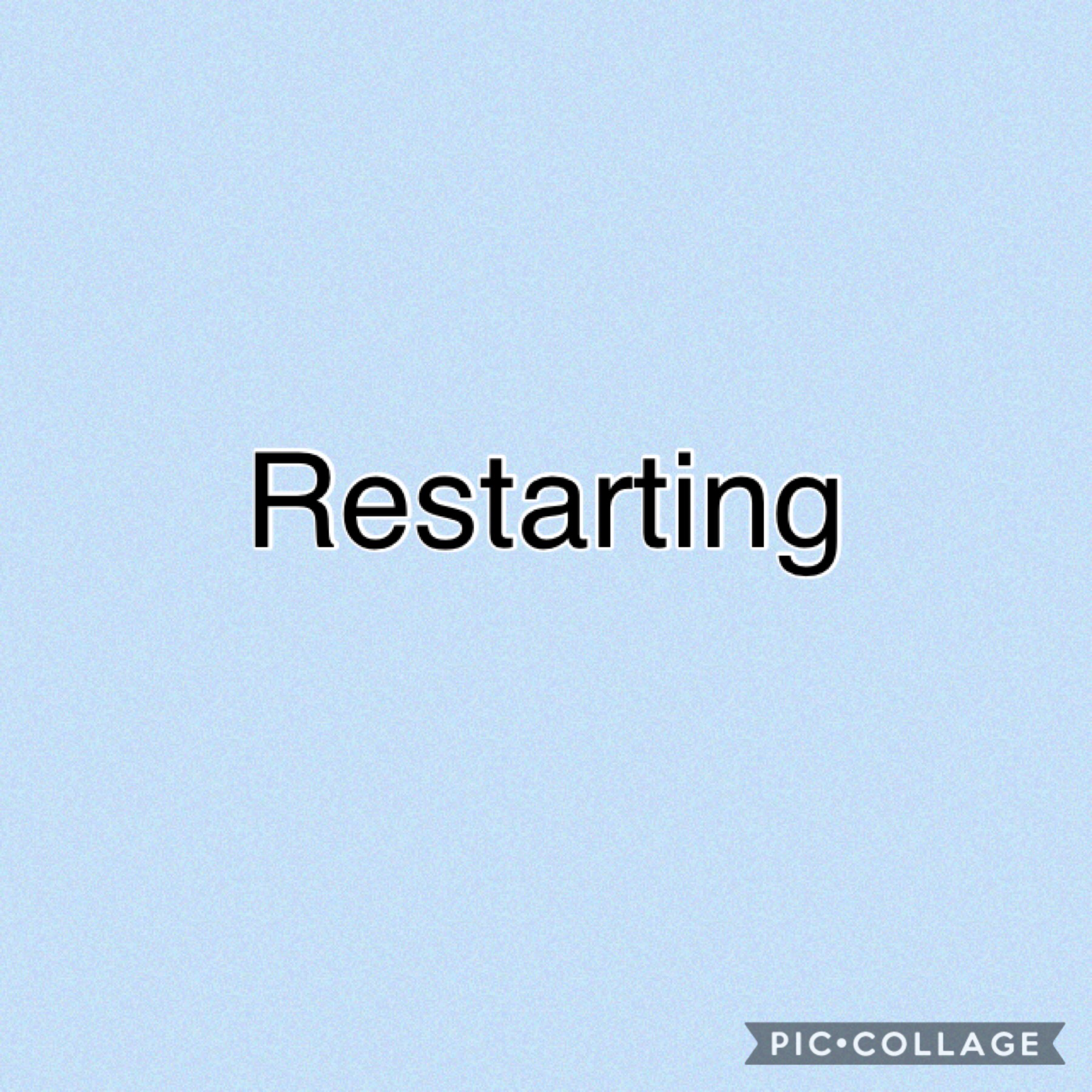 ❤️ Restarting ❤️