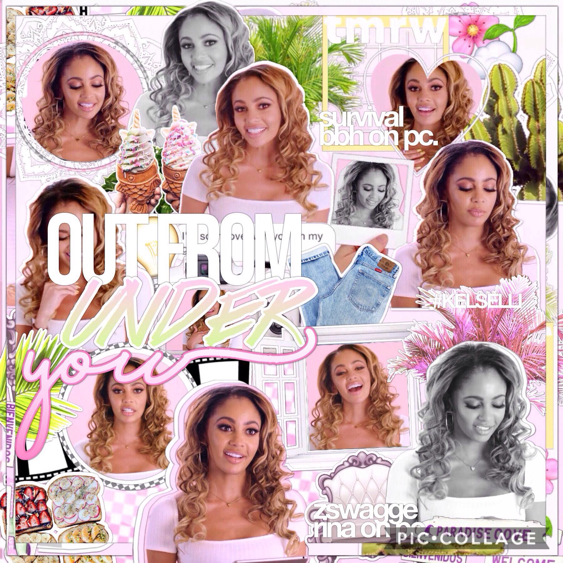 I know i wasn't active anymore, i couldn't find any inspiration. But now i'm making a lot of collages and i promise i'll try to be active. Anyways, enjoy this #kelselli collab!!💘✨