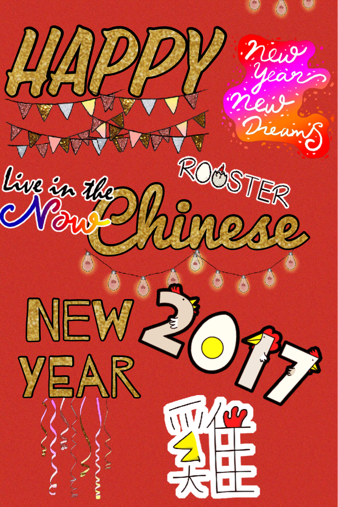 Happy Chinese New Year everyone!🐔👌😎😄