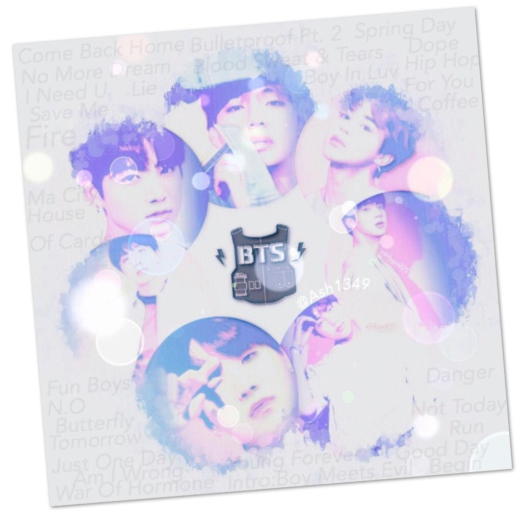 ||TAP||
~Bangtan Boys~
-BTS-
•Ash1349•
//😂😂i am so late on this edit 0-0 it was suppose to be for their 4th anniversary 😂😂OH WELL!! 030 hope you guys like the edit 😖\\