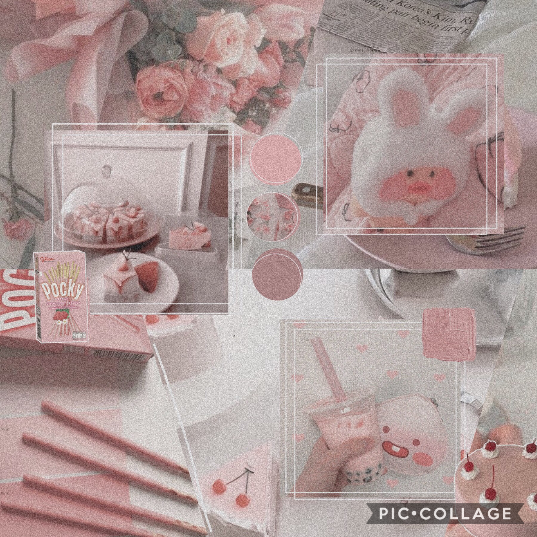 pink blush aesthetic! I’m feeling kinda hungry after making this lol