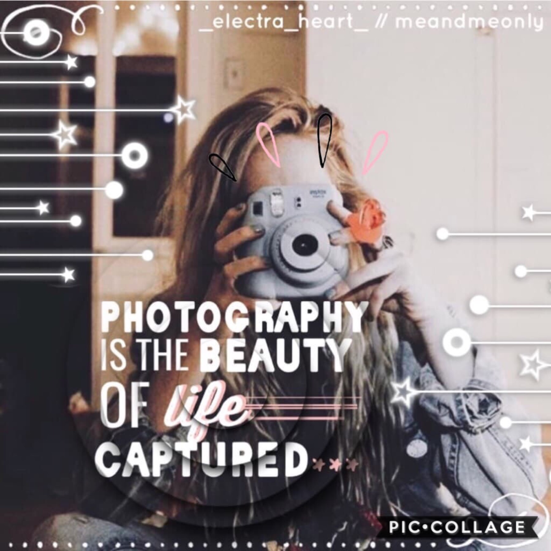 collab with another amazing queen 👑 
_electra_heart_ she did the designs and chose bg while I chose quote and did text! everyone go follow her, she posts the best collages and her account is amazing! QOTD: subject at school you are best at? AOTD: lol math