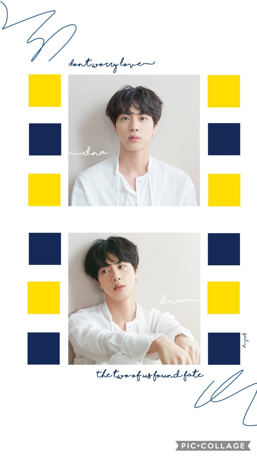 tap! 💙💛
a lot of seokjin lately lol sorry bout that
or am i? ;)
anyhoo this was a challenge thing for krush but I sadly left.
ALSO CHECK OUT MY SPARE ACC @jaesthetics BECAUSE ILL POST SOME SIDE STUFF THERE K BYE 
Also hi mell 