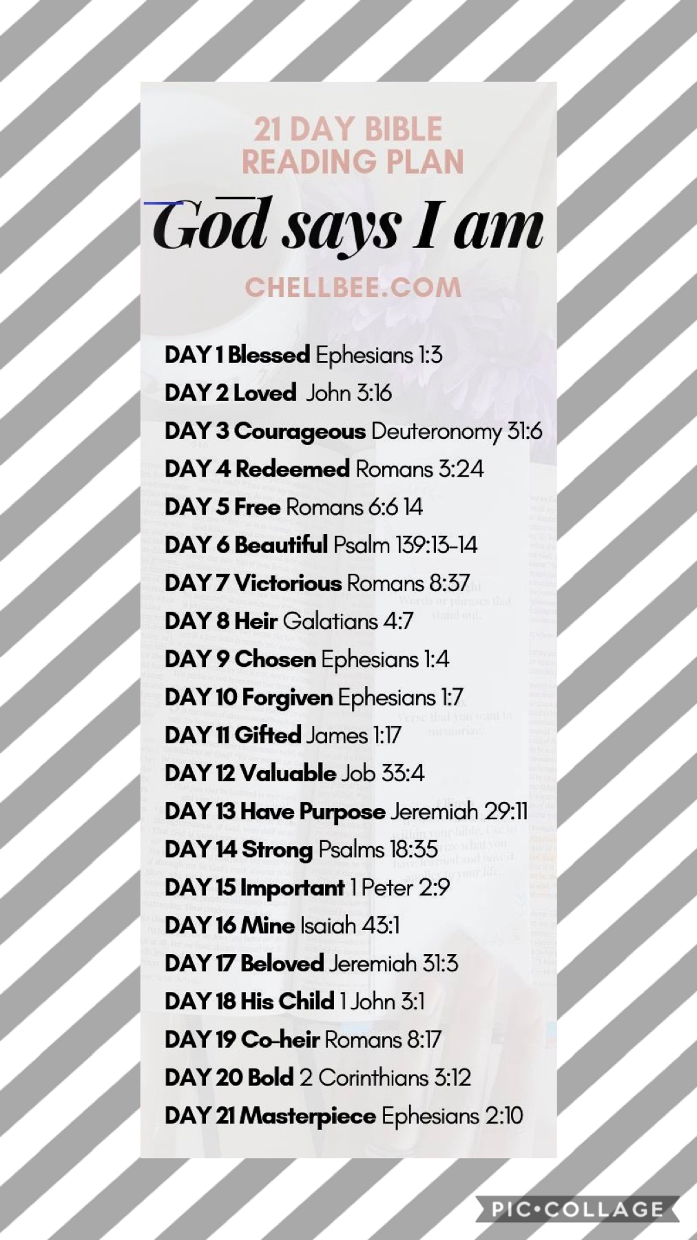 This is an awesome reading plan!! Hope y’all love it too❤️❤️