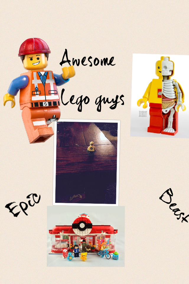 Look at this I love Lego guys
