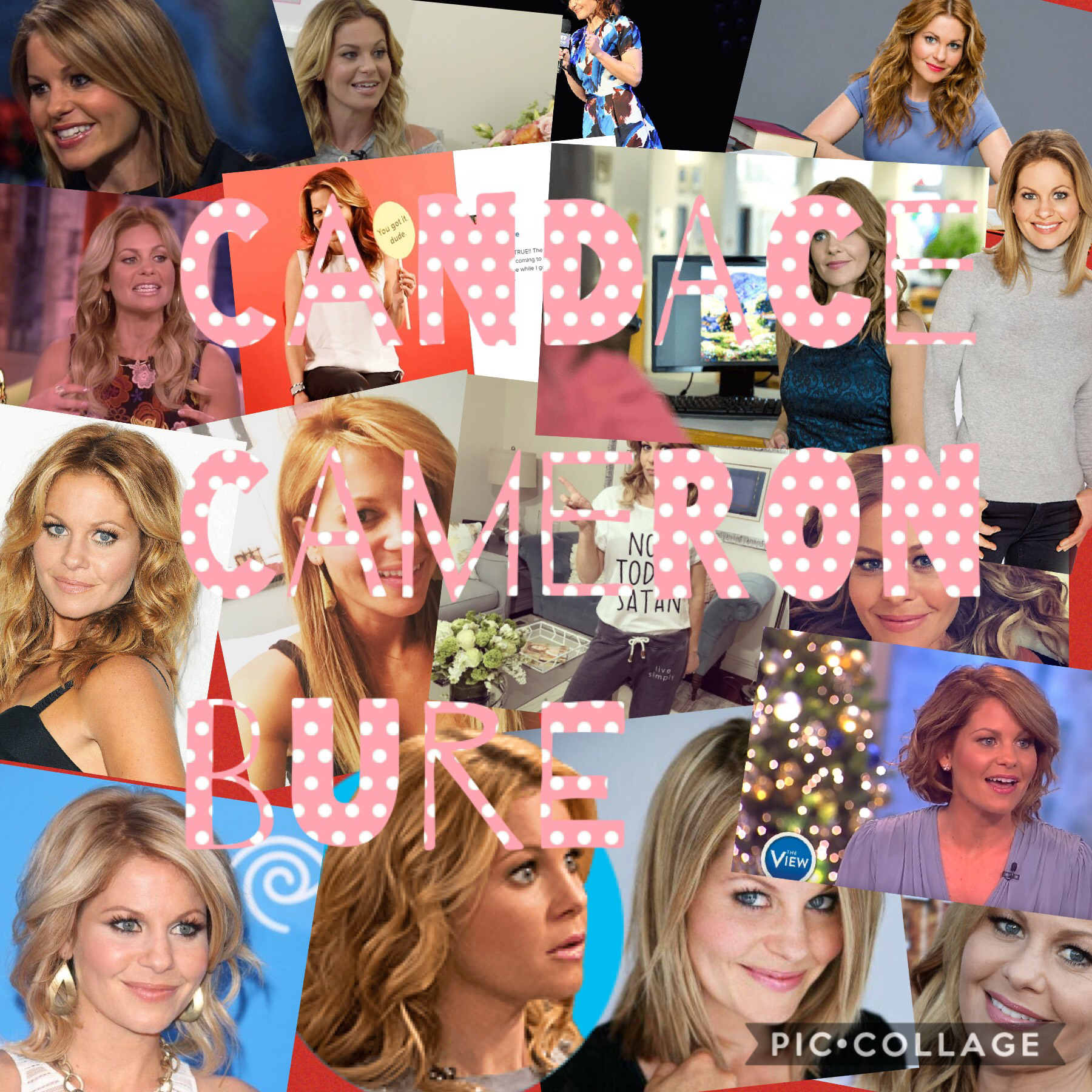 To the best actress: Candace Cameron Bure 