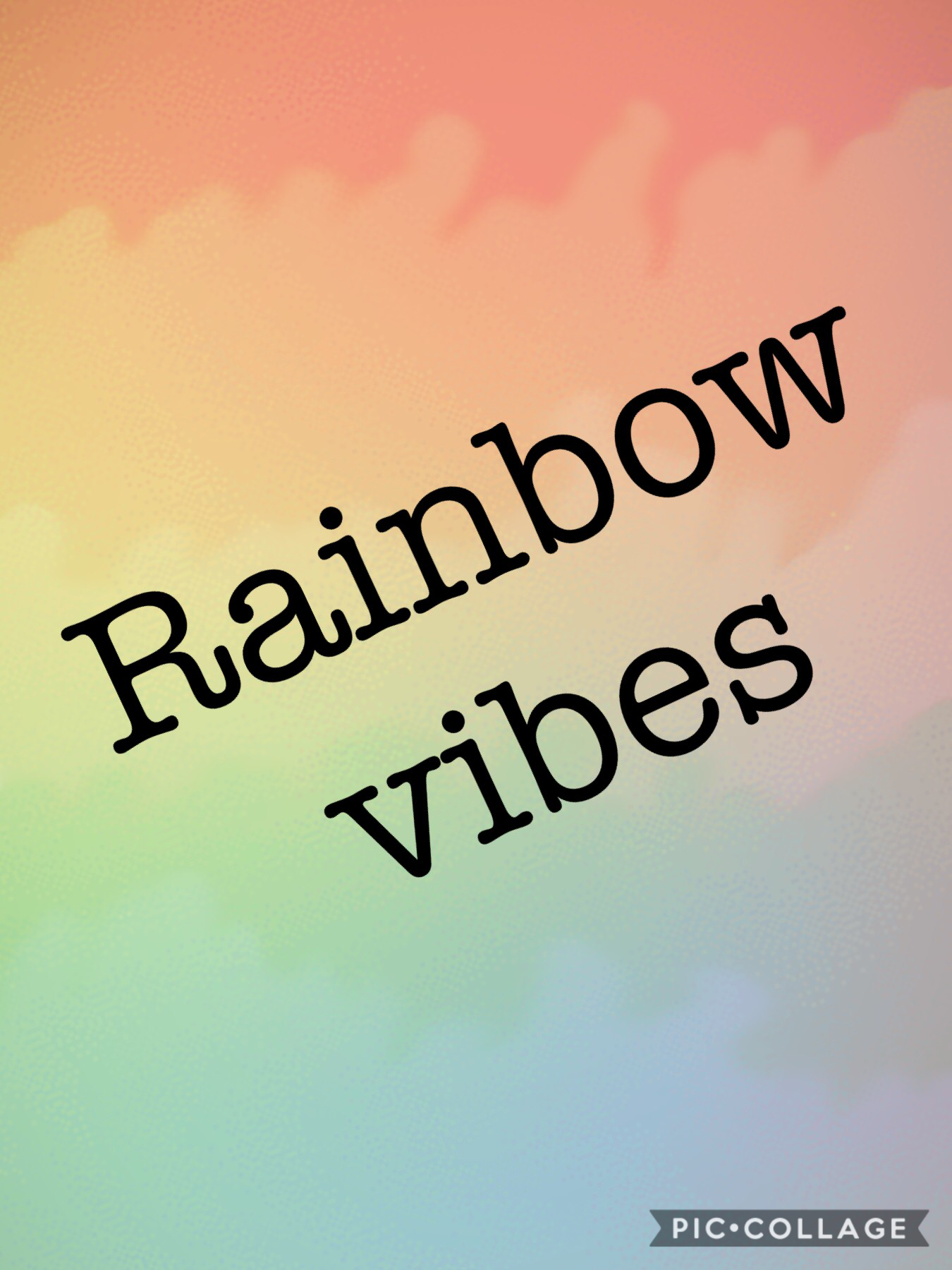 Omg rainbow vibes