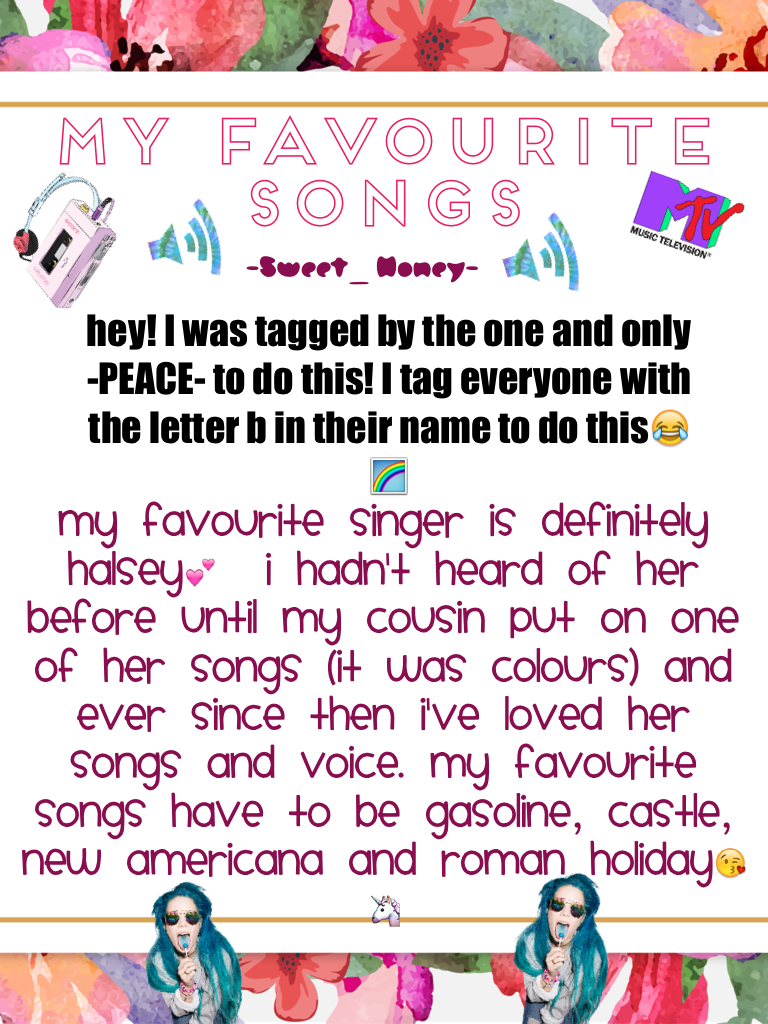 My favourite songs! 