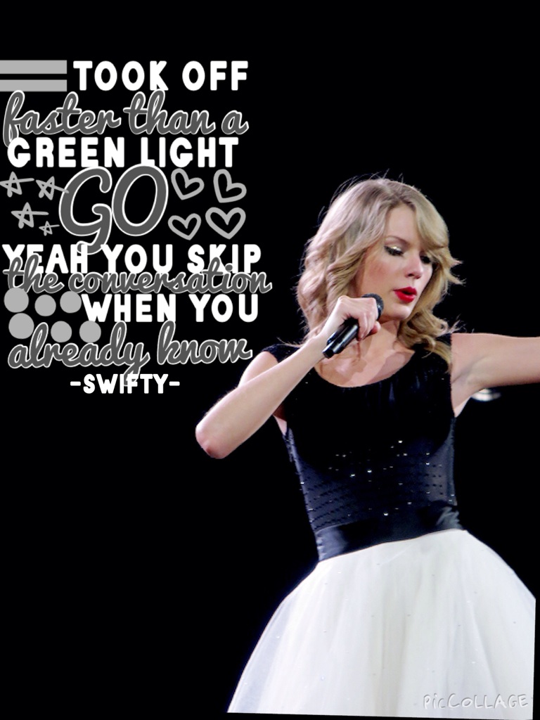 My entry for _theswiftgames_ go team holy ground you'll probably notice the song I chose//Freda 