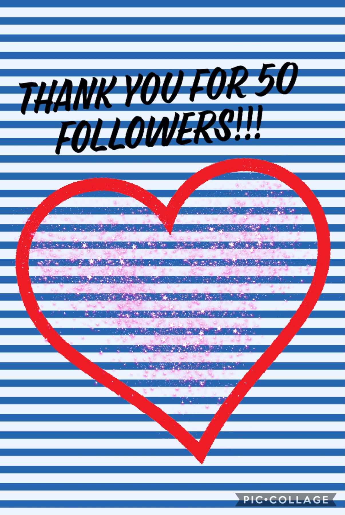 50 FOLLOWERS! (Click)
💞💞💞
THANK YOU SO MUCH!
WE ARE HALFWAY TO 100 FOLLOWERS!!
💞💞💞
THANK YOU!!
💞💞💞
Like, share, comment and Follow me!!!