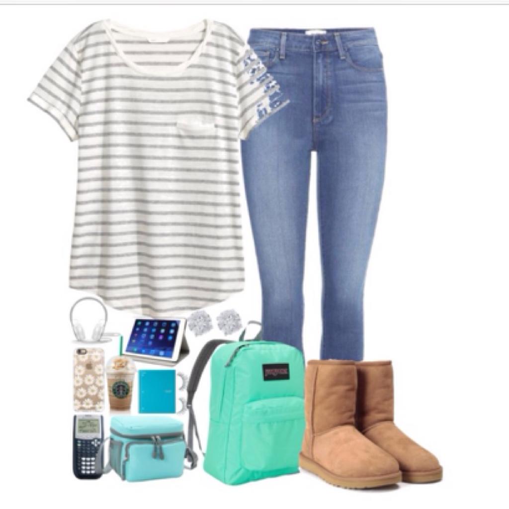 Casual cute outfit! Plz follow my other non-polyvore account mayash100