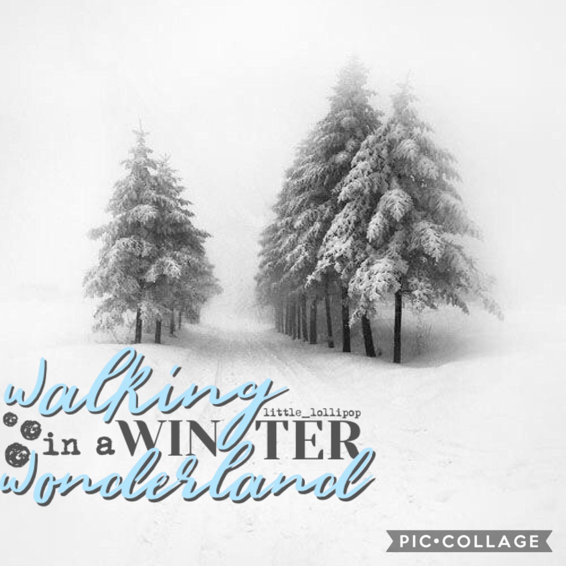here’s a wintery collage cause it snowed where i live! ☃️🌬 it didn’t snow a lot but it makes cate happy🌨  i took a pic and put it in the remixes if u want to see❄️ btw i just love these new fonts!!