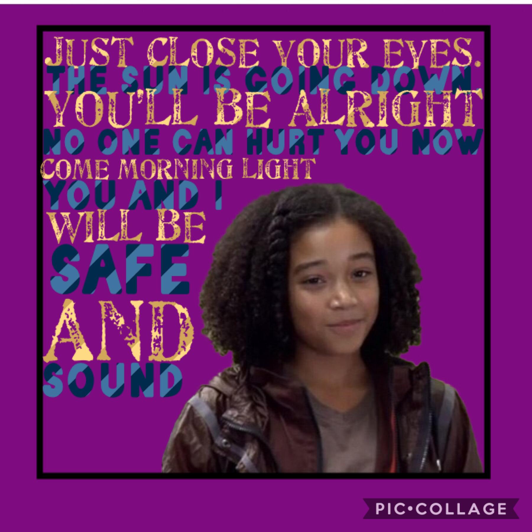Rue from hunger games