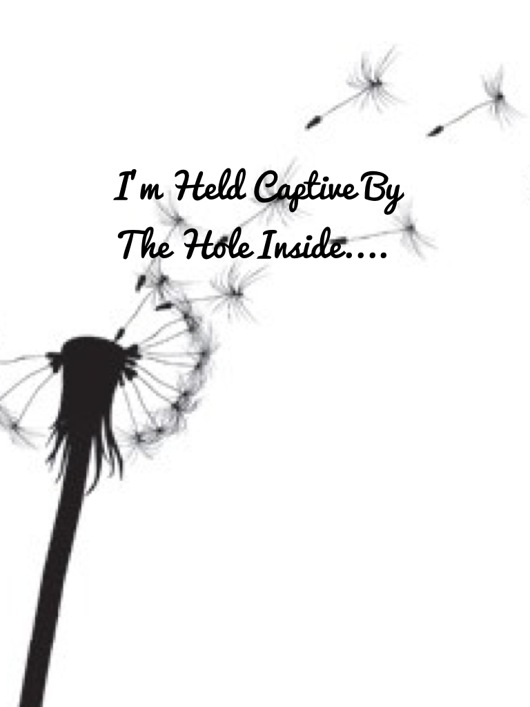 I'm Held Captive By The Hole Inside....