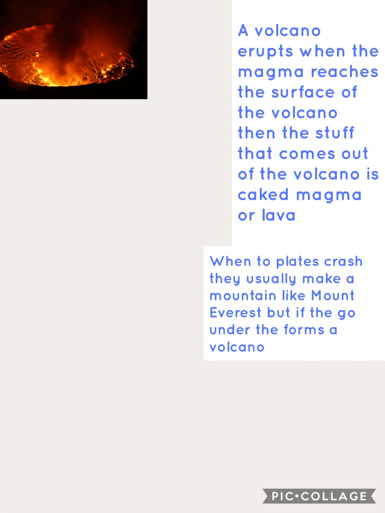 Leon volcano factboard