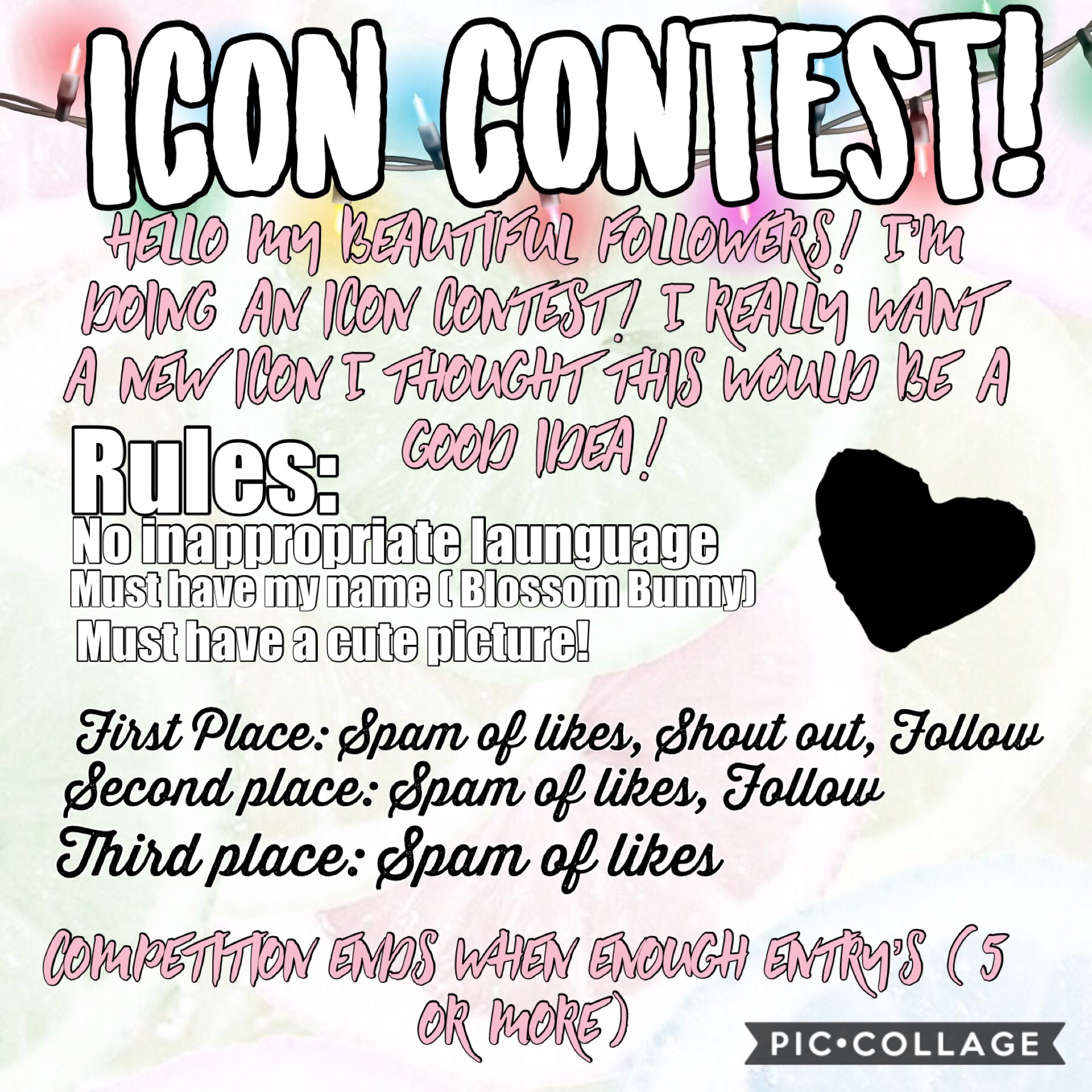 Hello everybody! Please enter cos I really want a new icon!😉 Again, THANK YOU SO MUCH TO ALL MY FOLLOWERS! 🤣😍🥰😘😚😝😎🤓🥳🤩🧐🤪😏😁😊🙃😍🥰 ( I feel like no one will enter 🥺 that would be so sad!)