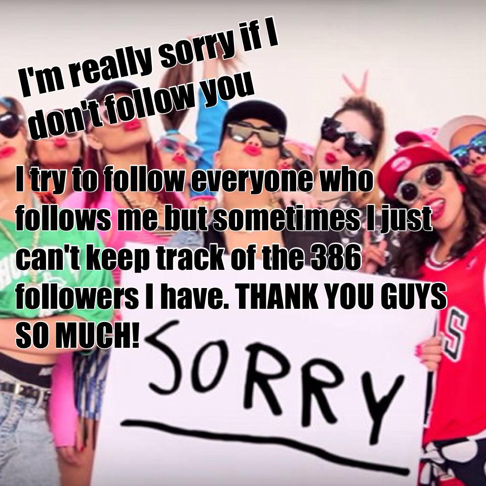 THANKS SO MUCH GUYS! MWA💋