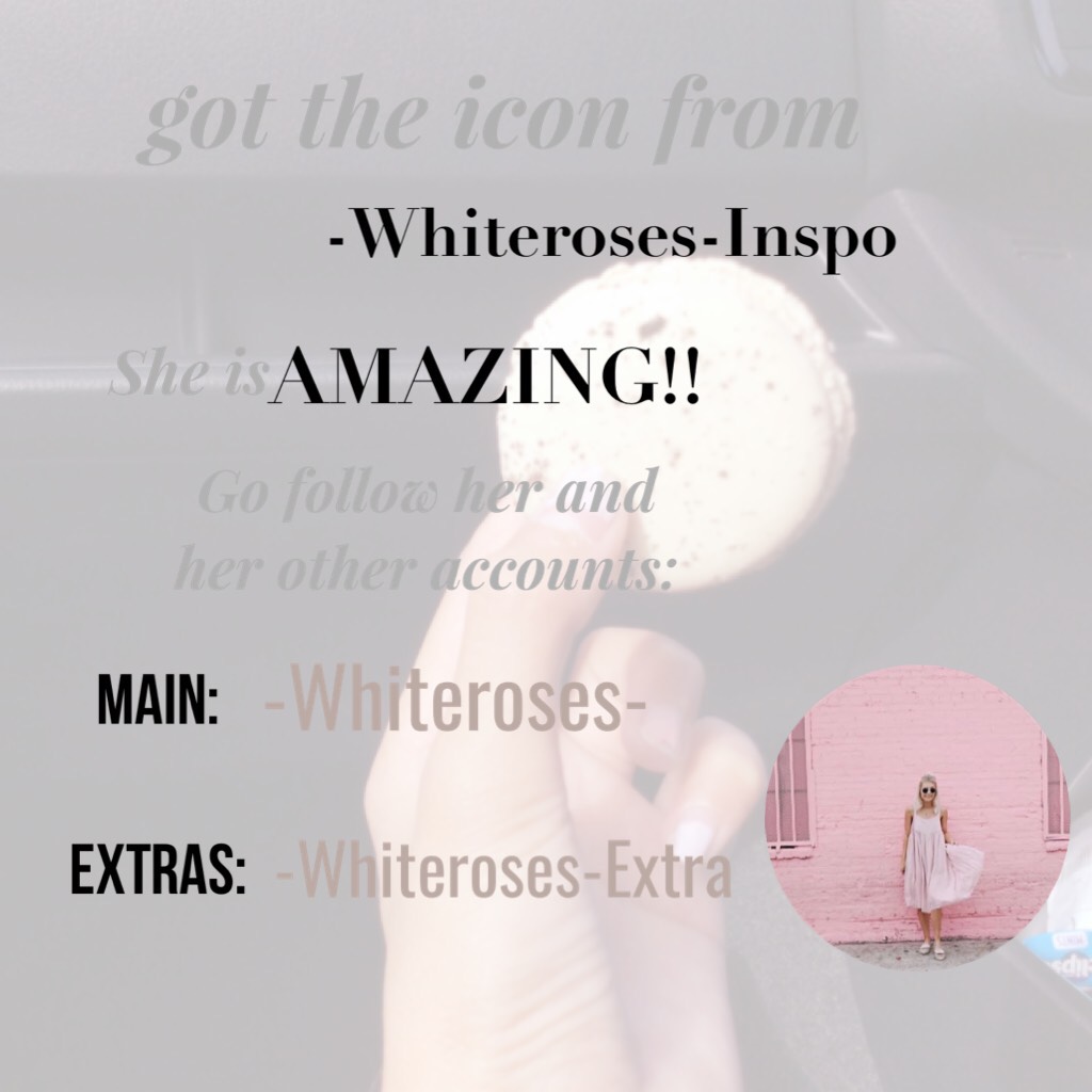 Hi -Whiteroses- if you’re reading this! I’m sorry if I have spelled your name wrong. ❤️❤️ 
✨ P.S I was the photographer of the background so if u use the image, please give credits✨