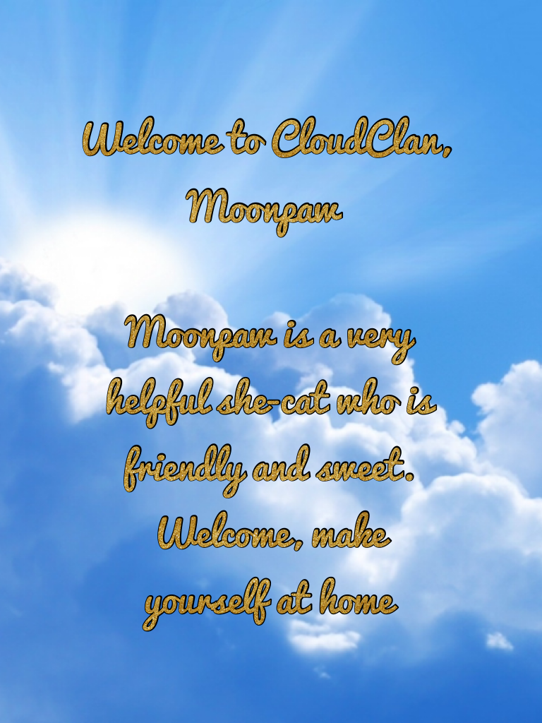 Welcome Moonpaw