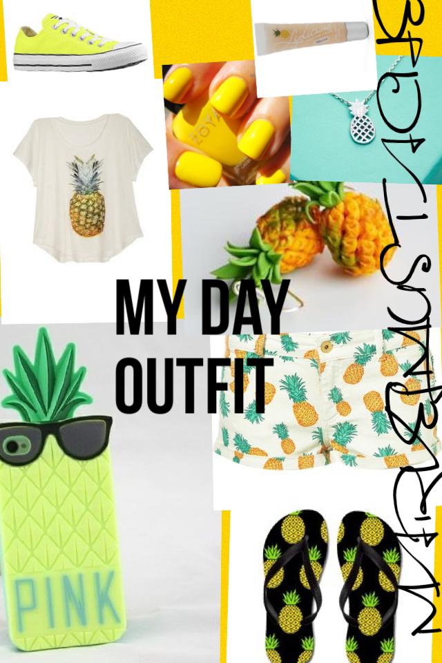My day outfit/mall outfix
Please like☺️🍍🍍
