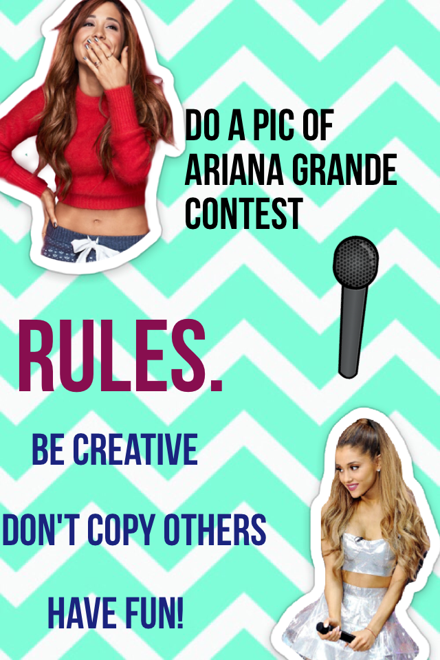 Ariana grande pic contest