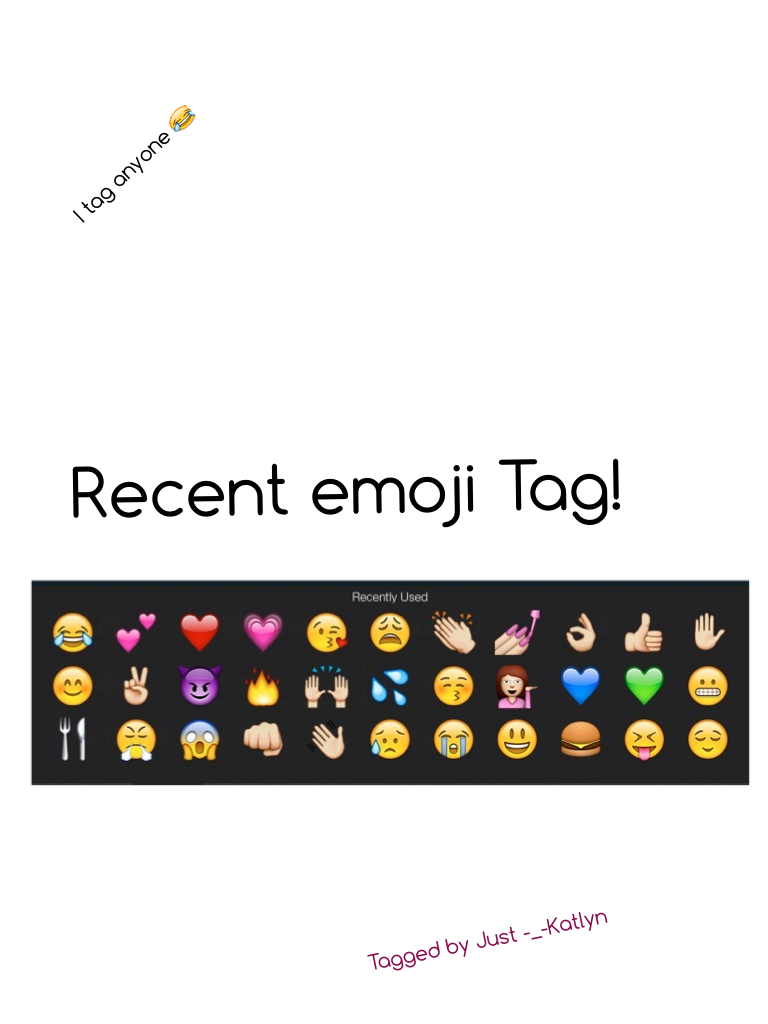Recent emoji Tag!