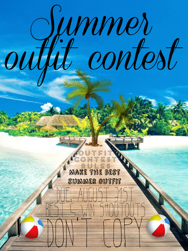Summer Outfit Contest 