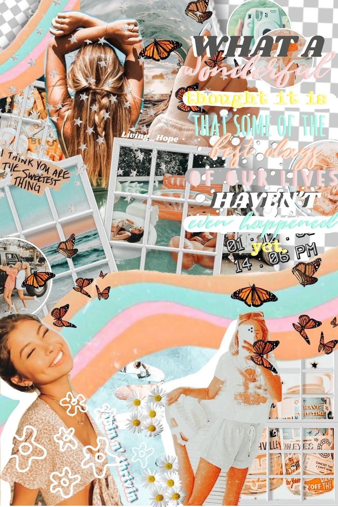 🌼6•7•21🌼
So sorry for this premade collage. 🙄 I kinda like this tho lol I haven't done a peachy collage in a while. Bible verse of the day "God does powerful things" James 5:16 ✞ Qotd: Favorite song from Sour? Aotd: Good 4 u but I LOVE them all!! 