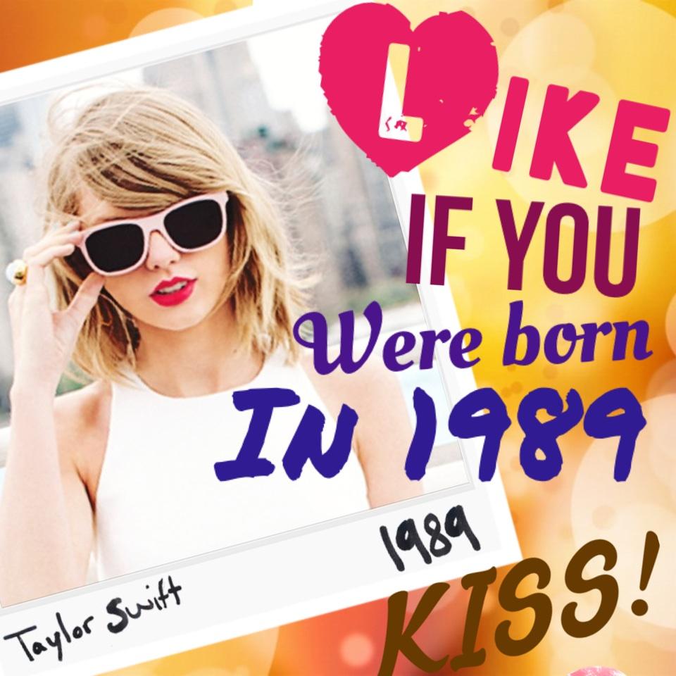 Like for 1989!