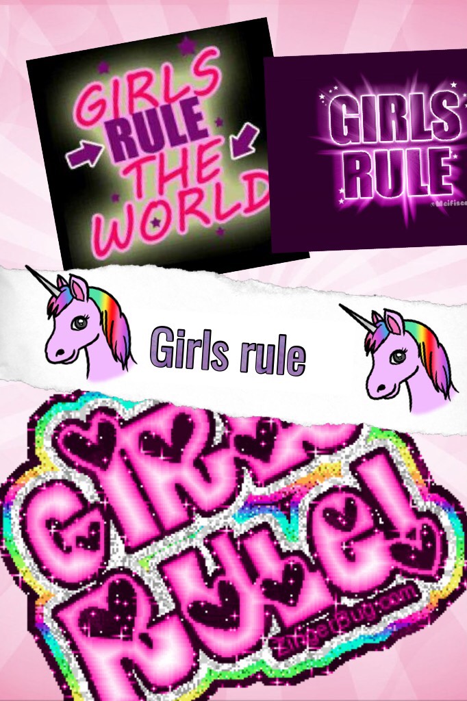 Girls rule
