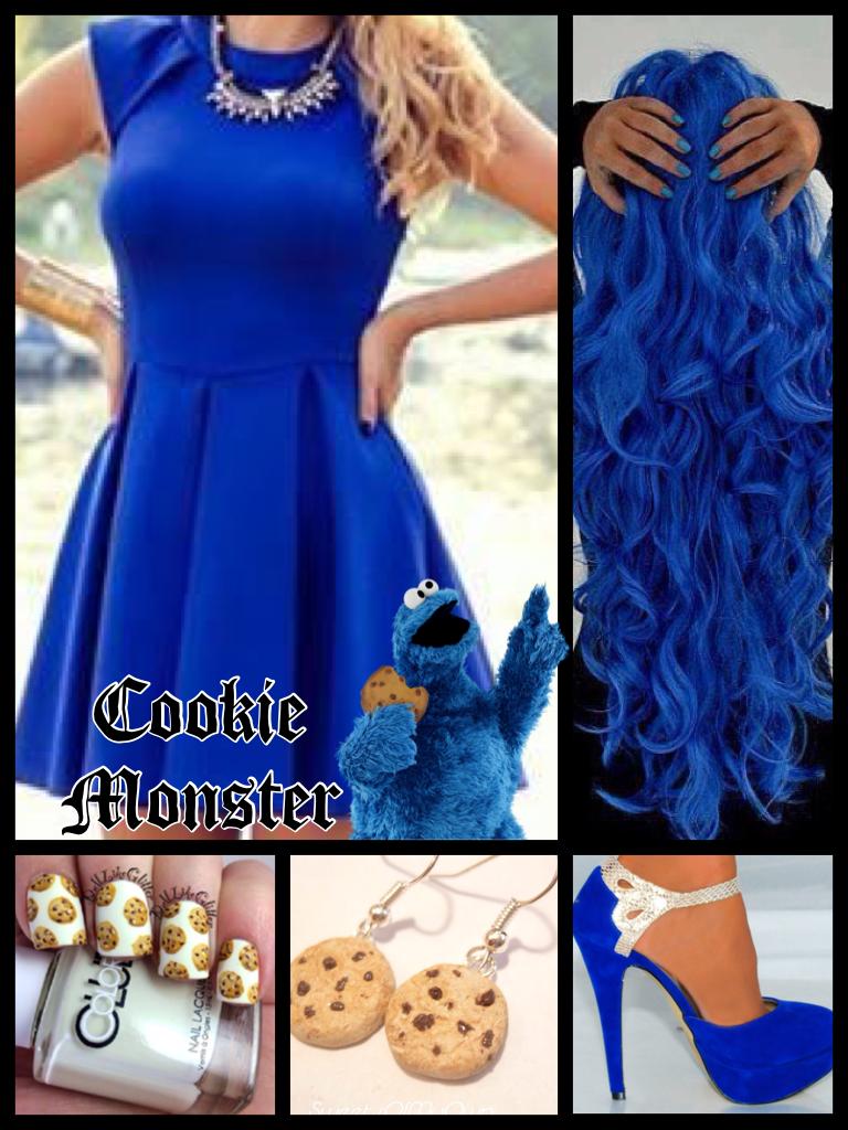 Cookie Monster outfit🍪