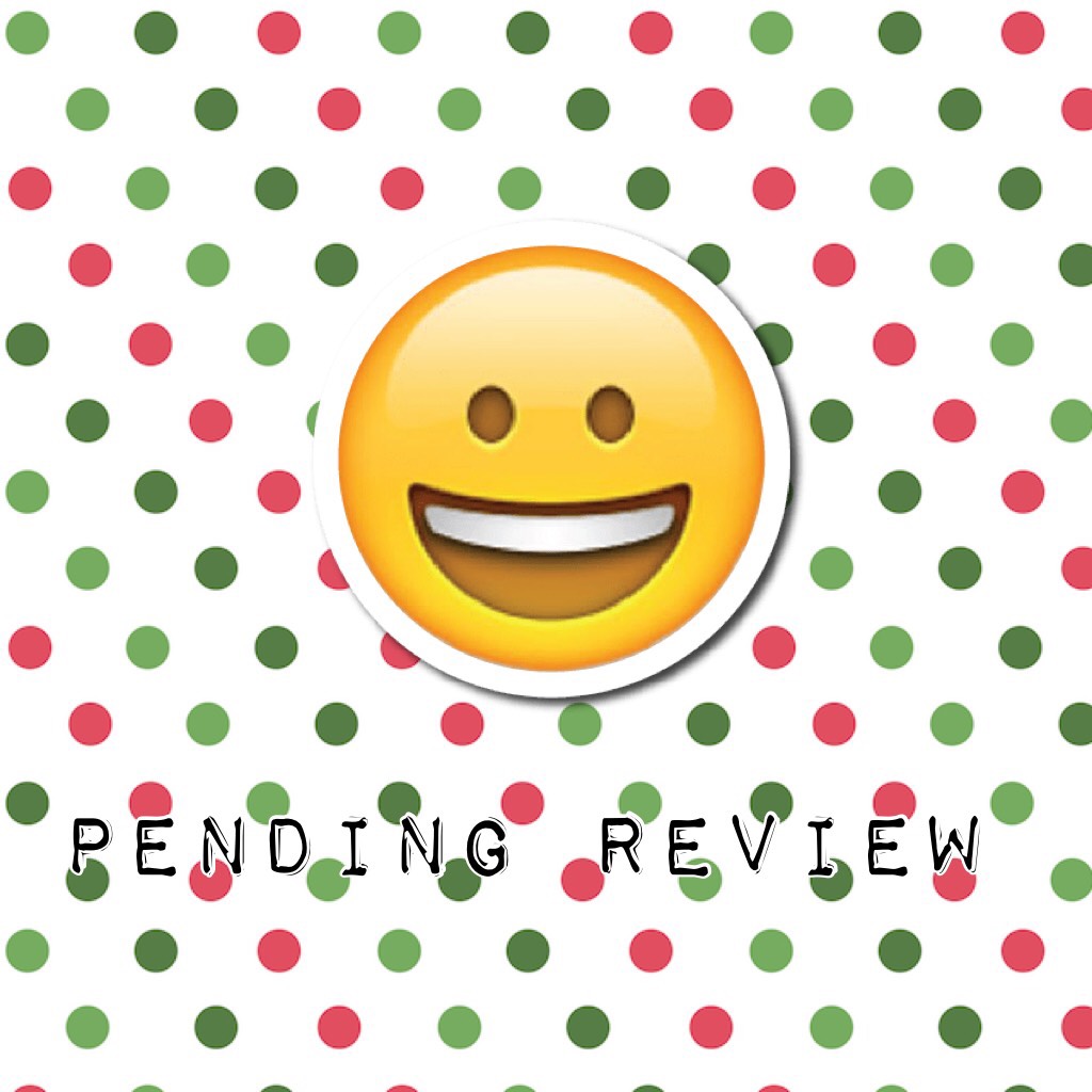 Pending Review sign made by ME credit if use PICCOLLAGE