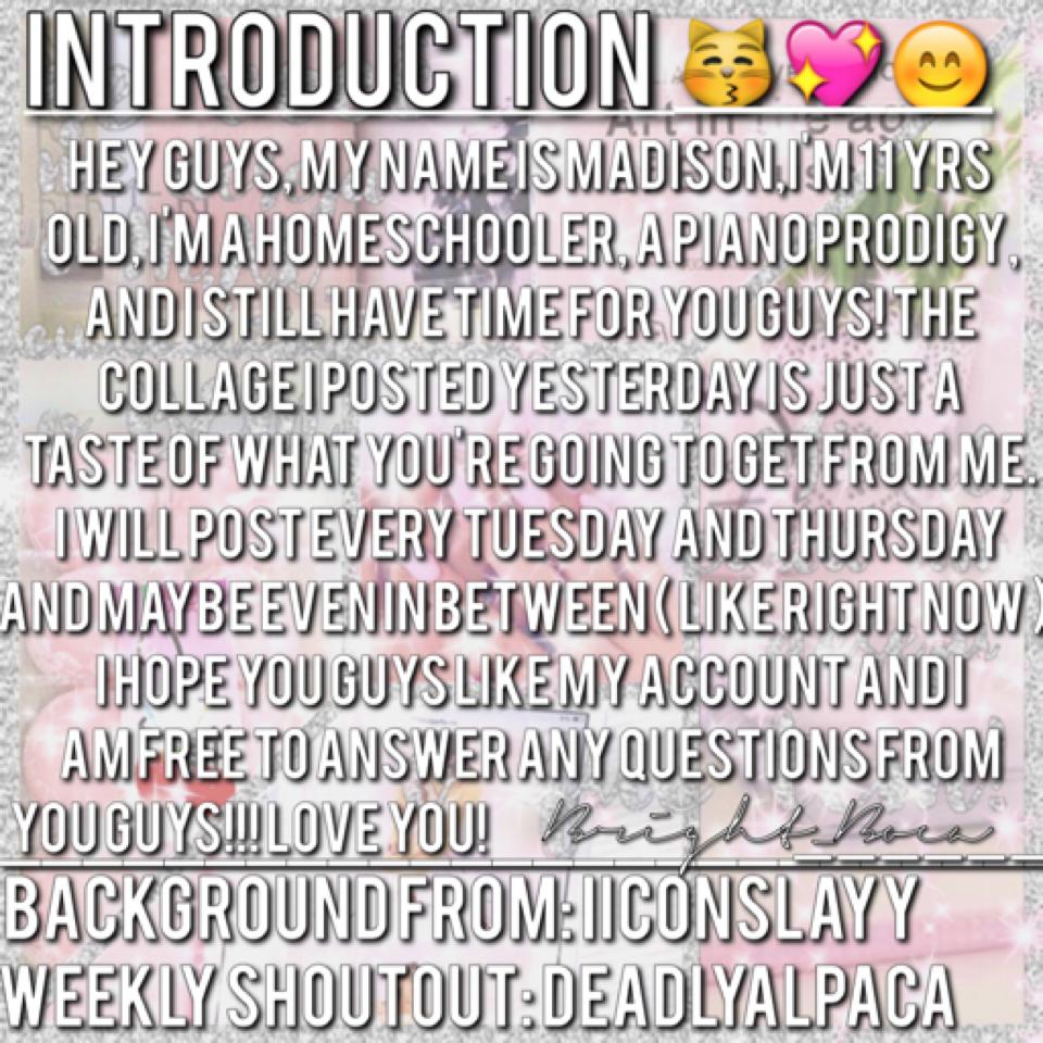 Leave a comment with your user for a shoutout! 😘❤️👏😂💖💦😁☺️⬇️