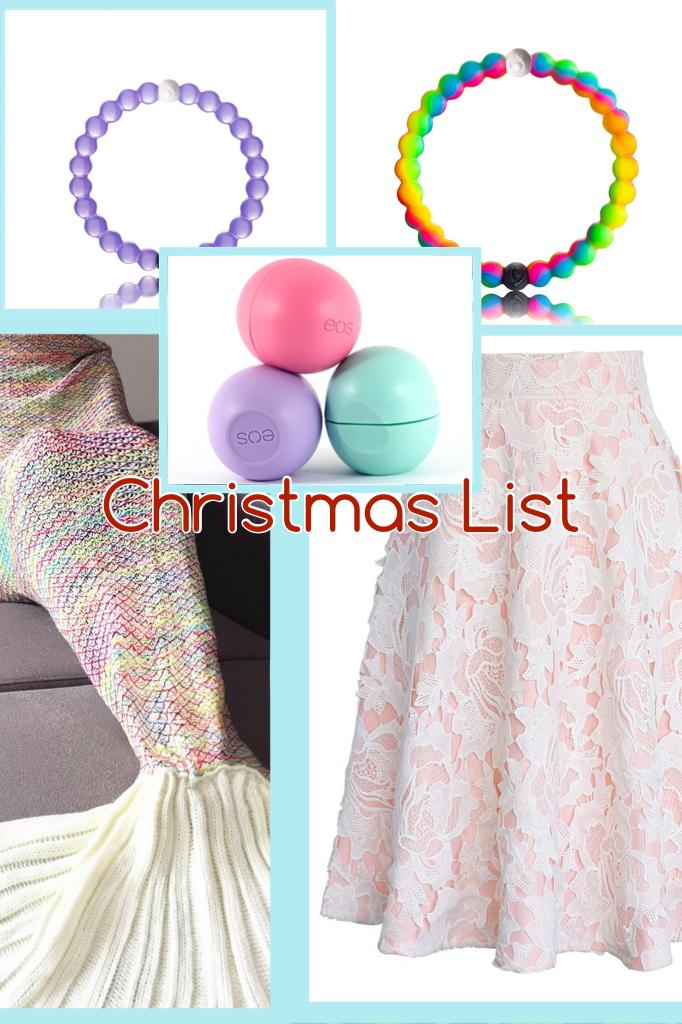 Christmas list!!!🎄🎁