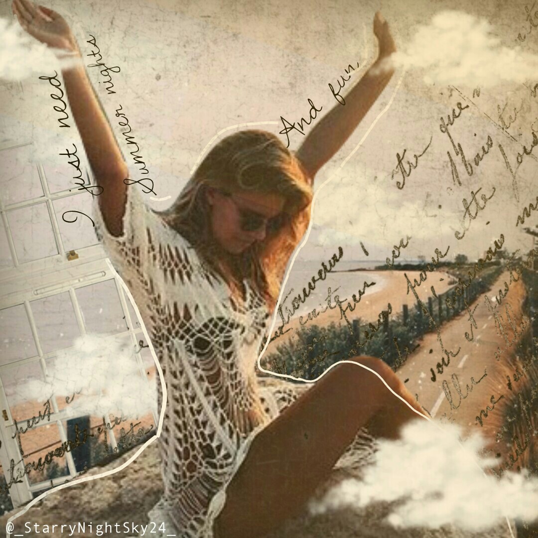 ☉ehh not too sure about this one..however, i did post twice today!!! I like the vibes of this collage but idk and im not really happy with the outcome. i might just leave it up for a little bit then delete soon....☉
☉~16•12•17~☉