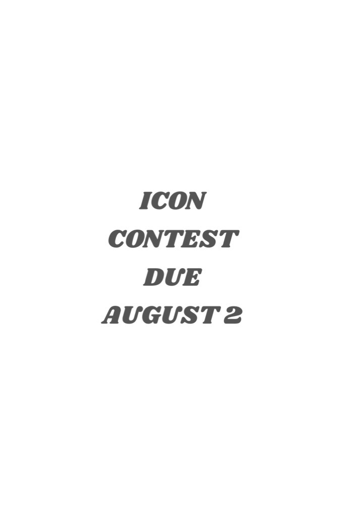 ICON CONTEST 