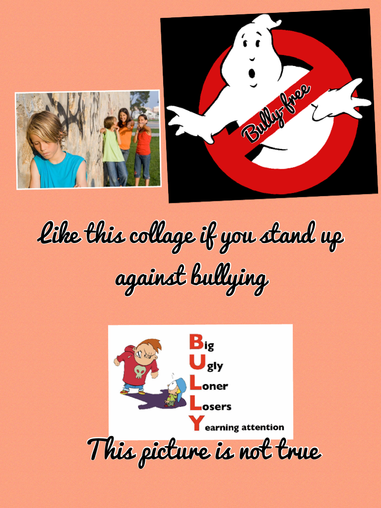 Stand up against bullying!