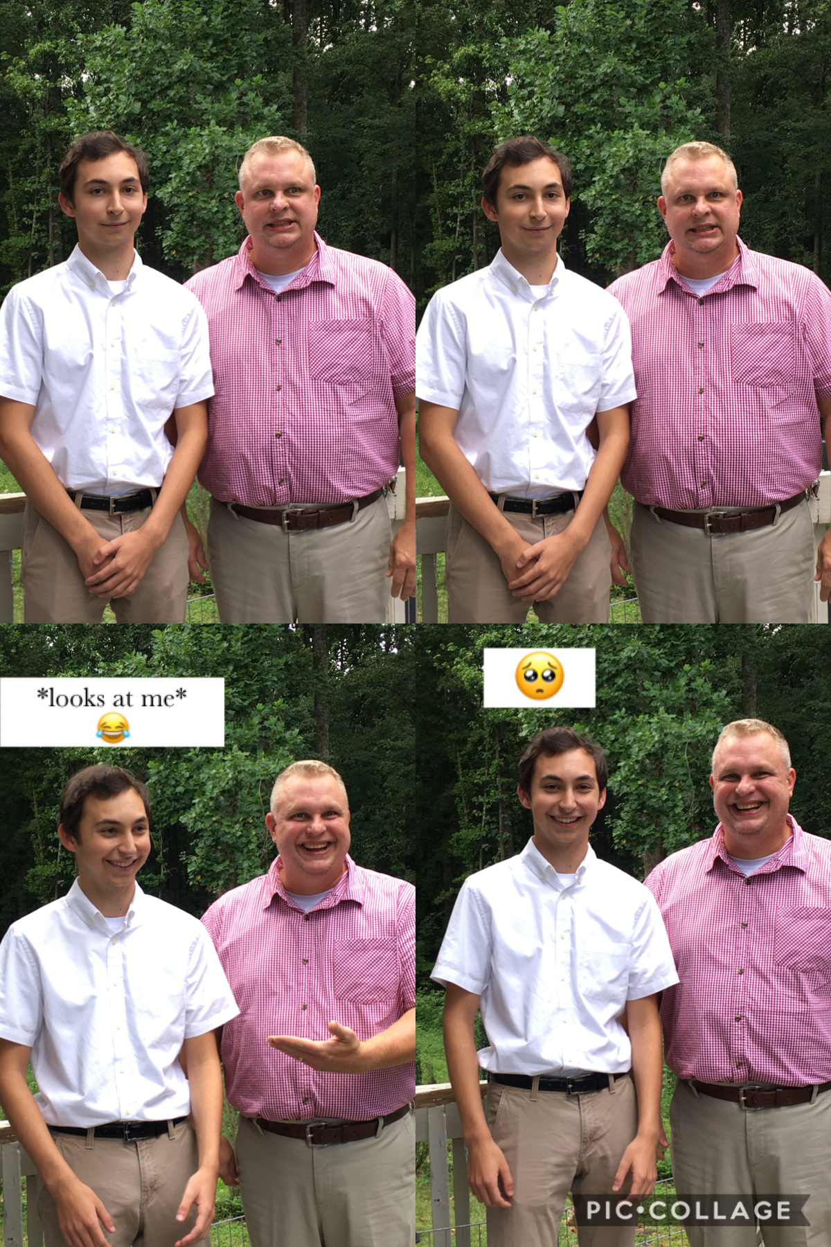 i would just like to share these photos from graduation, James and my dad got to hang out alone for a few hours until they met up with us after bc you weren’t allowed to meet after graduation on the site, so i suggested they take a bro pic and my dad whis
