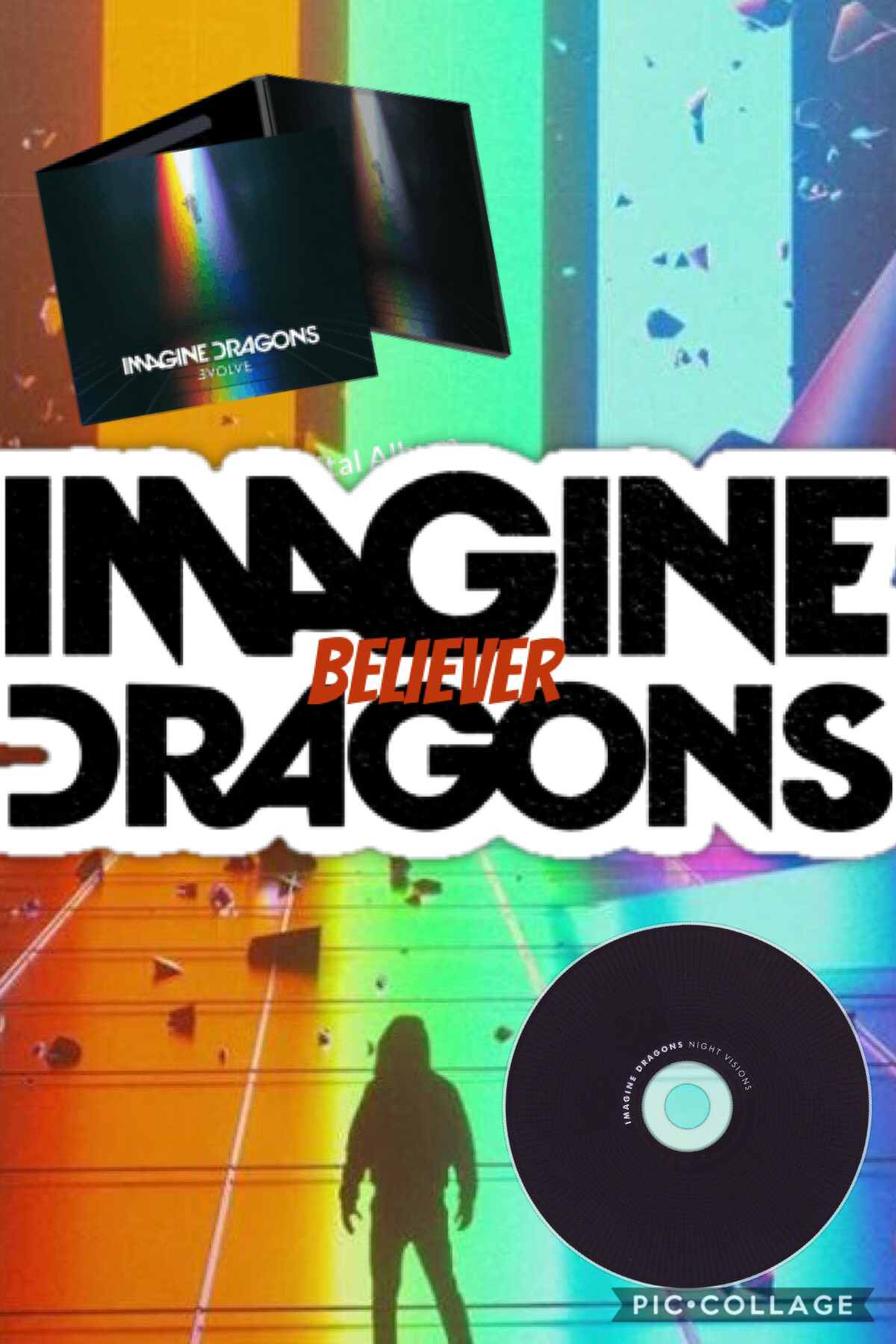 I am a huge image dragons fab and believer is my all time favourite song😄 If your an imagine dragons fan plz like and comment😊