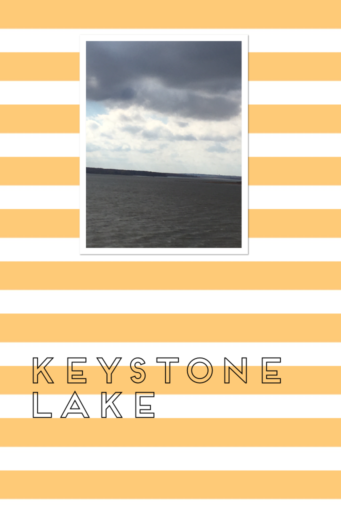 Keystone Lake #roadtotulsa