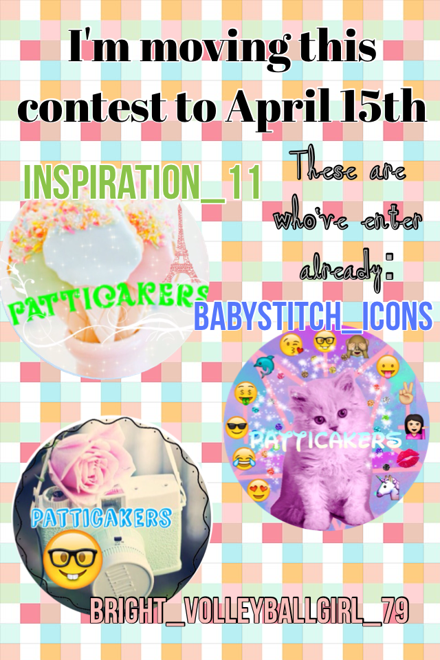 I hope y'all have fun making these! Look at my icon contest to enter!🍃😉